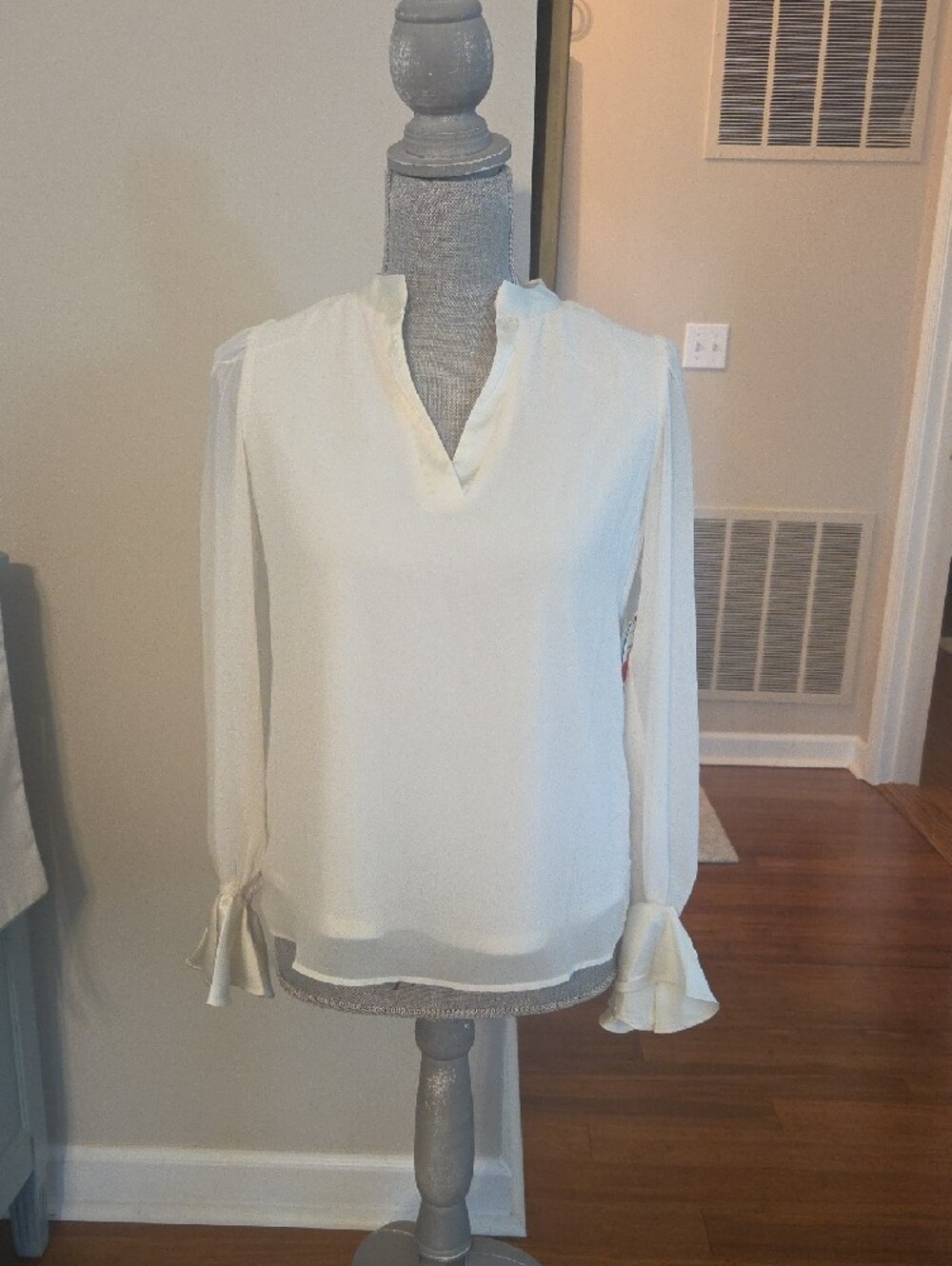 CeCe Ivory Satin Camisole Slip